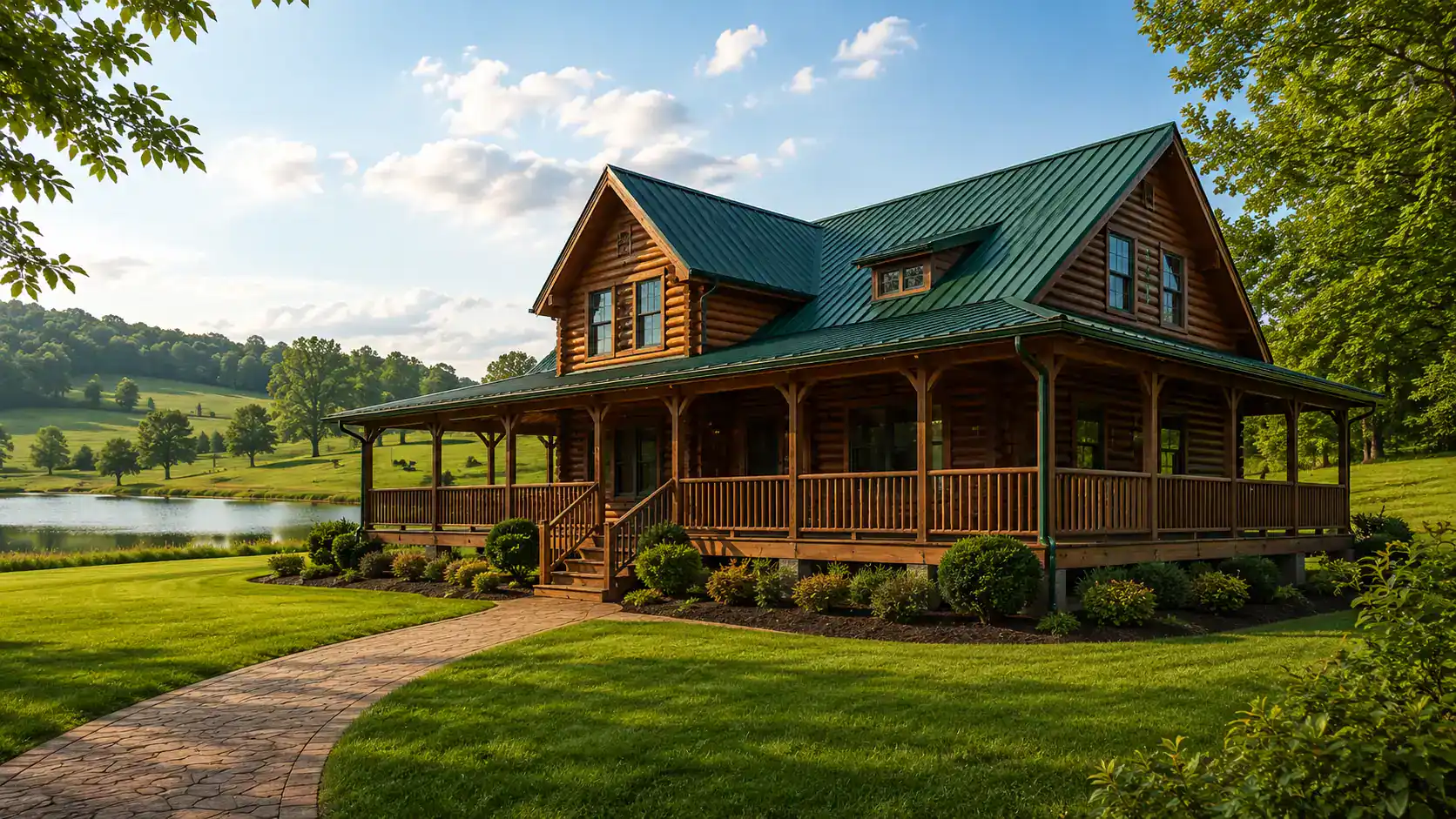 Four bedroom cabin near country views